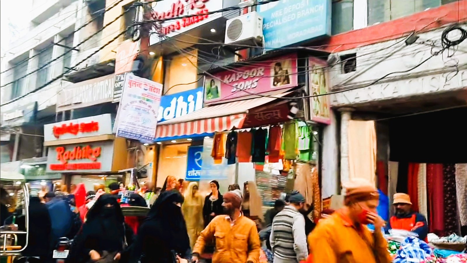 Town Hall Market in Moradabad
